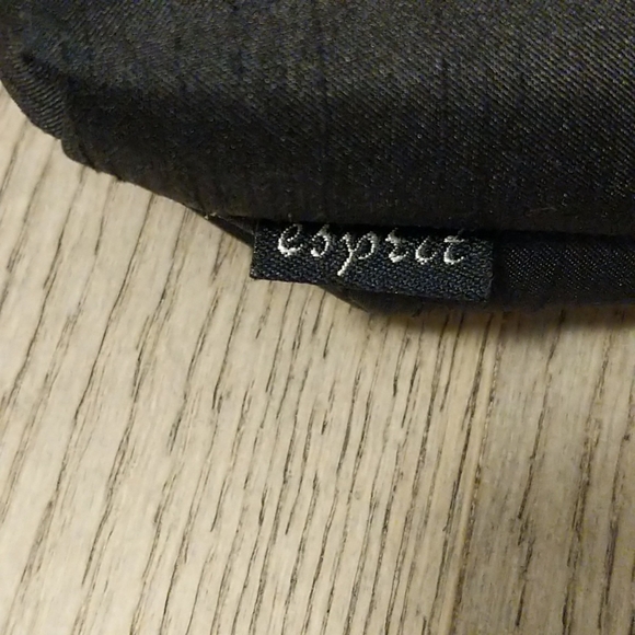 Esprit Black Mini Satchel Handbag with Detachable Shoulder Strap - Picture 3 of 5